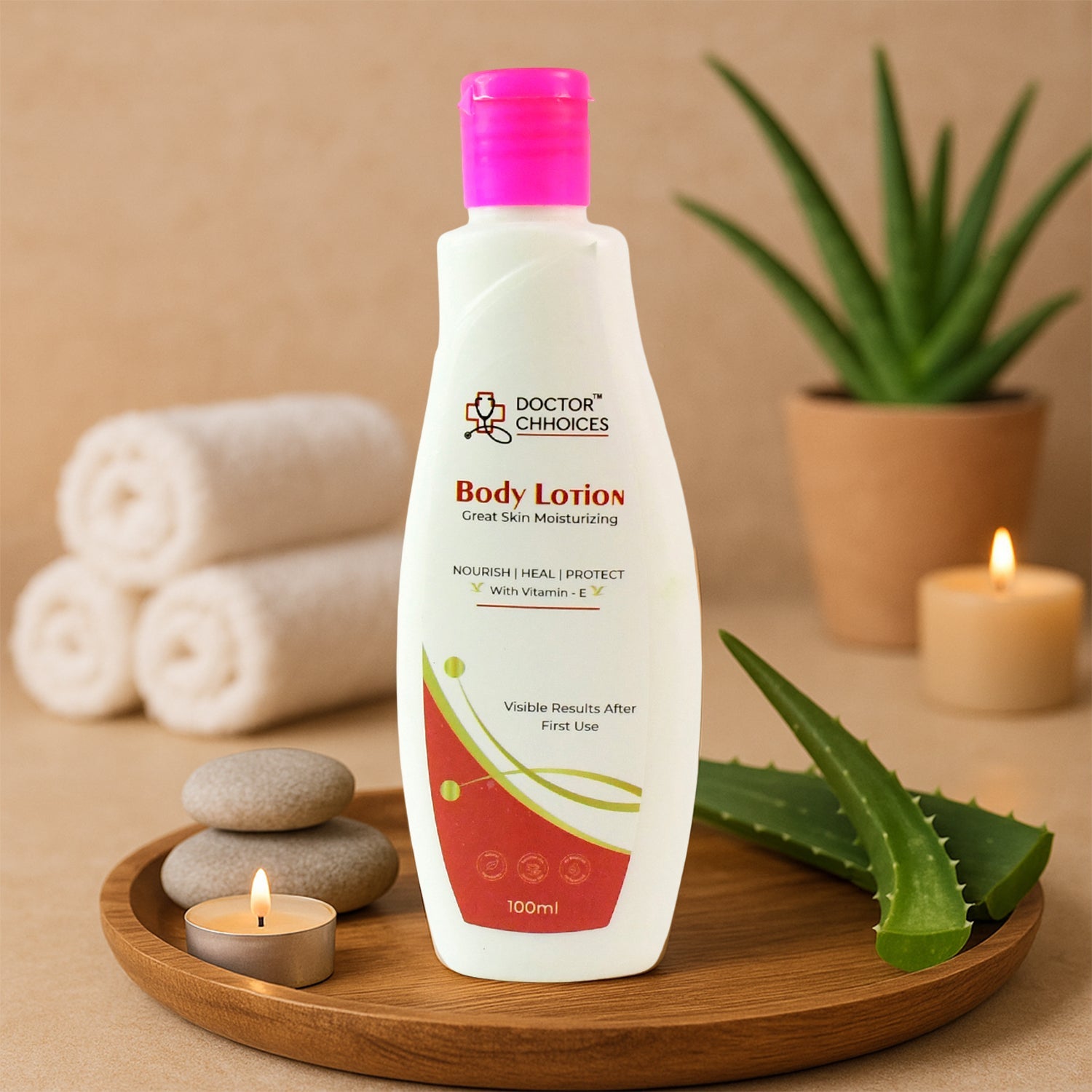 Doctor Chhoices / Choices 100ml Vitamin E Enriched Body Lotion (1 Pc) Doctor Chhoices / Choices 100ml Vitamin E Enriched Body Lotion (1 Pc)